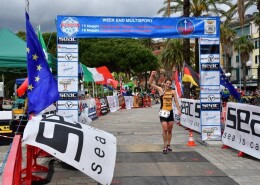 Sandra Mairhofer Tricolore a Sestri Levante