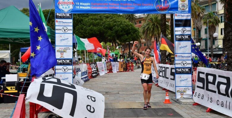 Sandra Mairhofer Tricolore a Sestri Levante