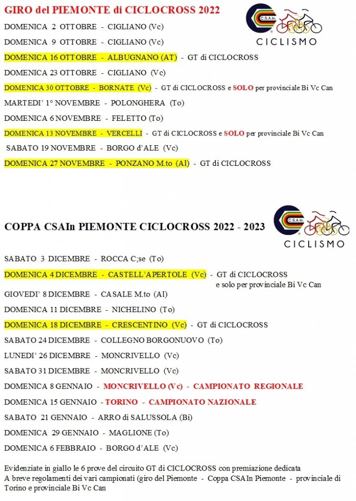 calendario-cxcoppa-piemonte-csain-2022-23