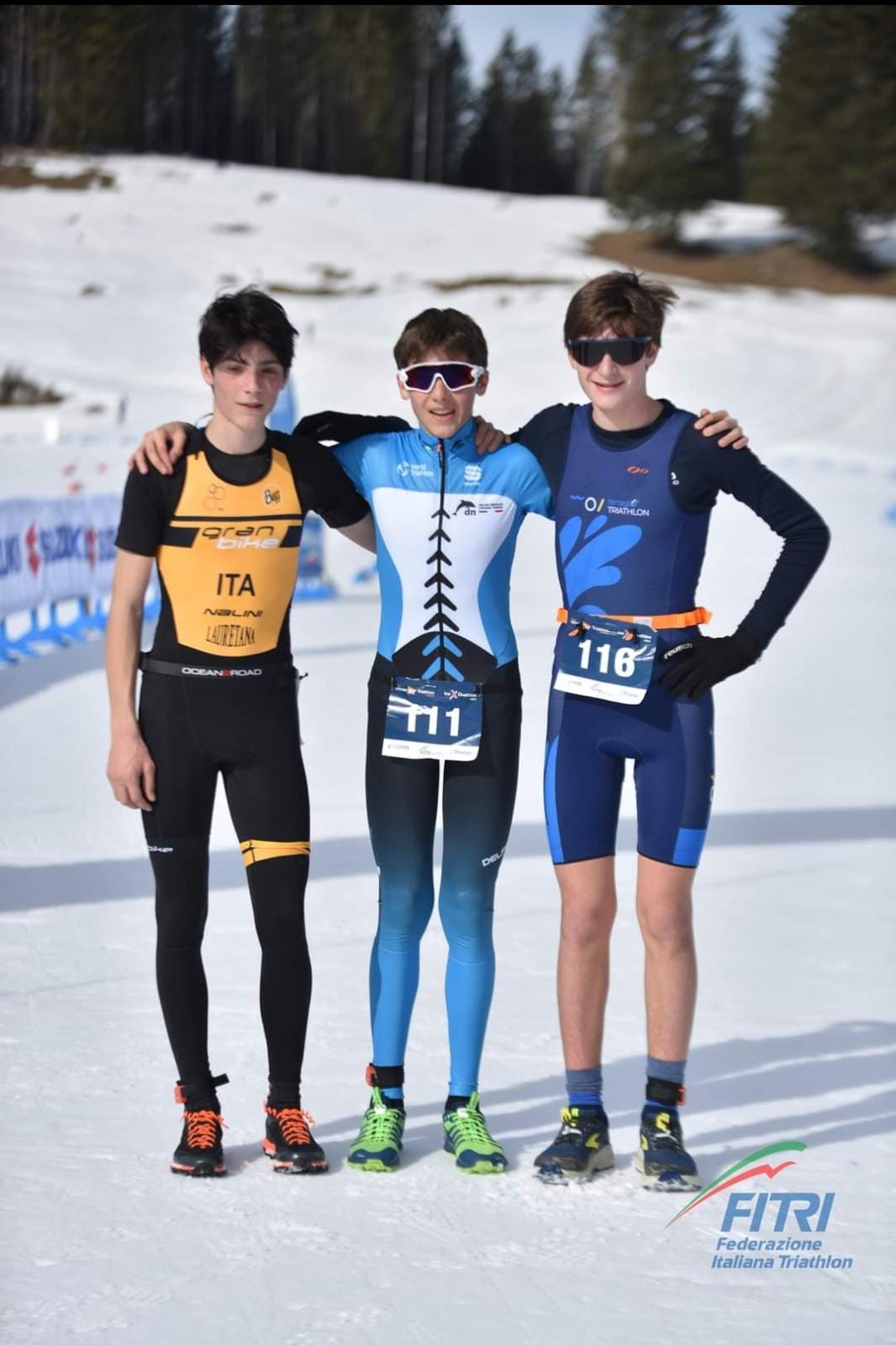 campionato italiano winter triathlon asiago 19-2-23