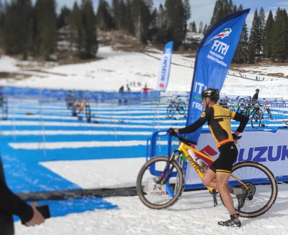 campionato italiano winter triathlon asiago 19-2-23