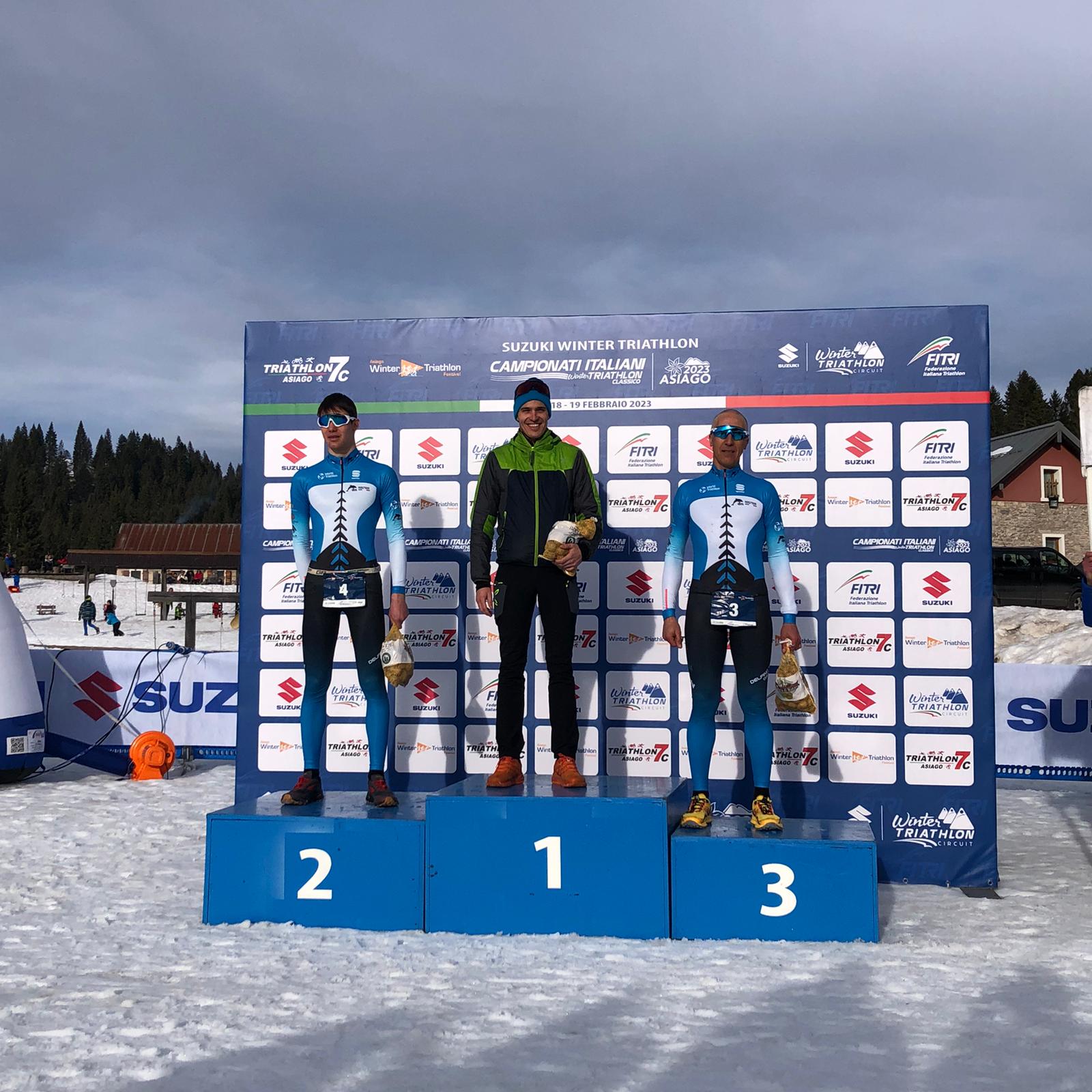 campionato italiano winter triathlon asiago 19-2-23