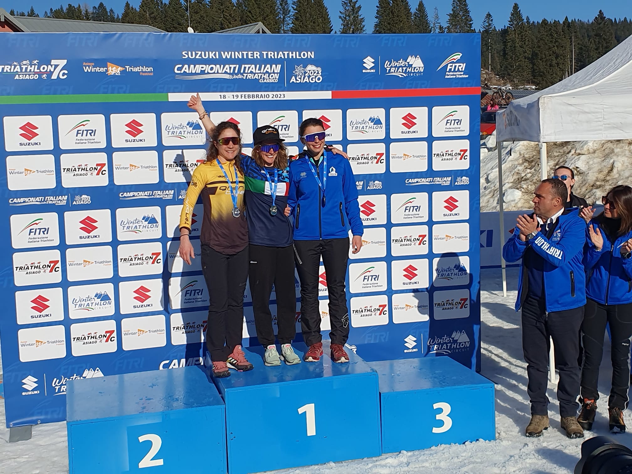 campionato italiano winter triathlon asiago 19-2-23