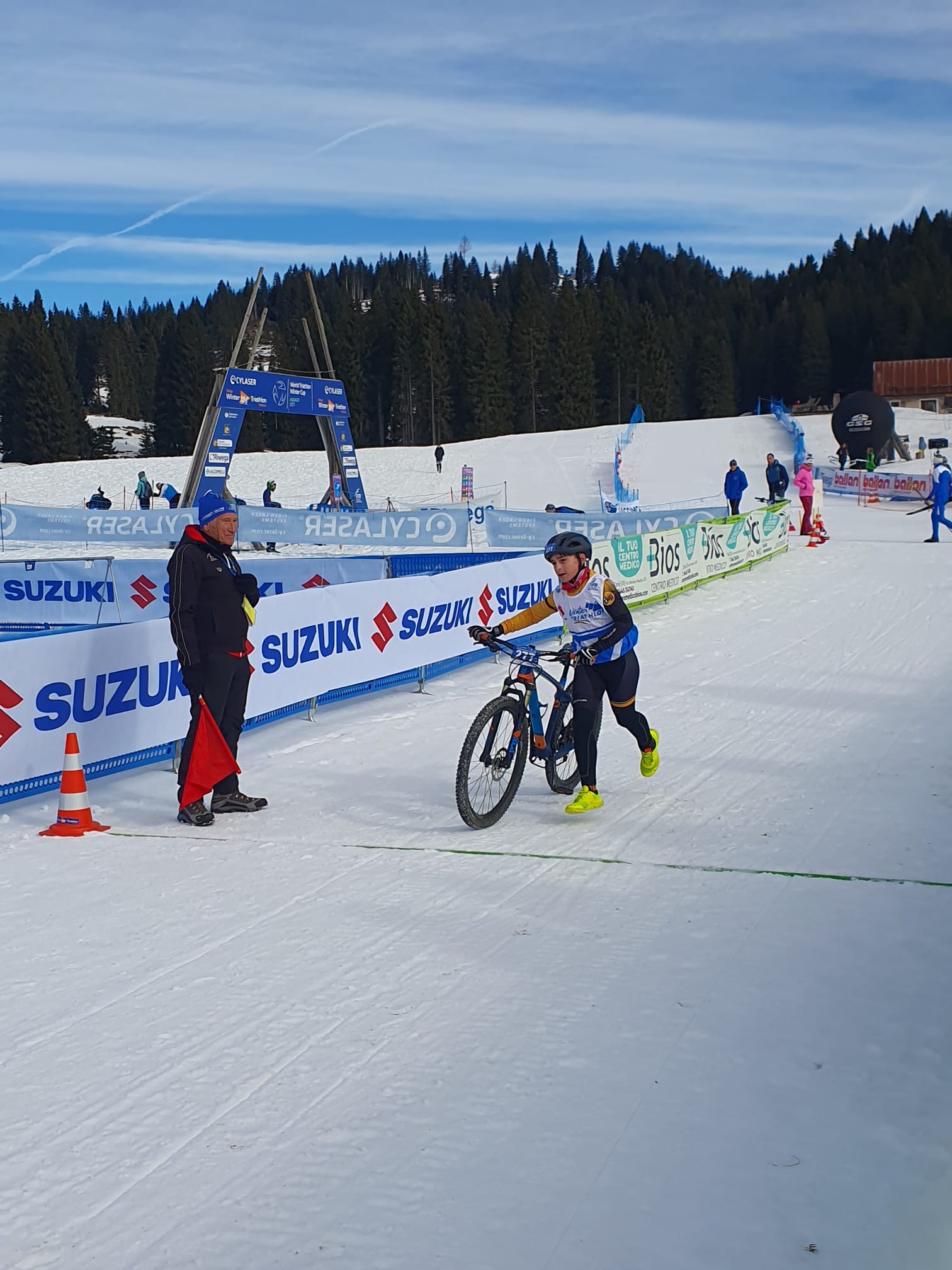 campionato italiano winter triathlon asiago 19-2-23