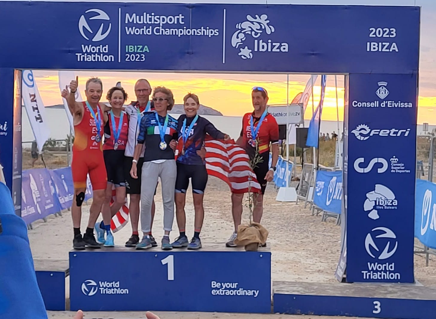 Mondiali multisport cross triathlon 2023 Ibiza