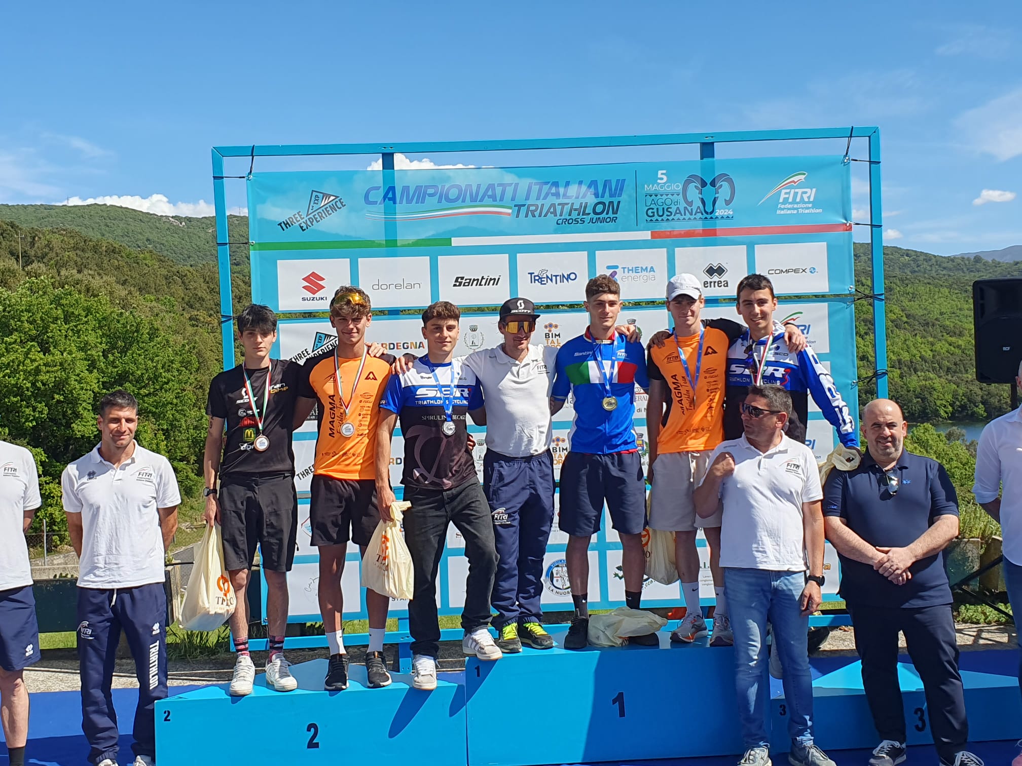 campionati italiani junior di trathlon cross, gavoi sardegna 2024