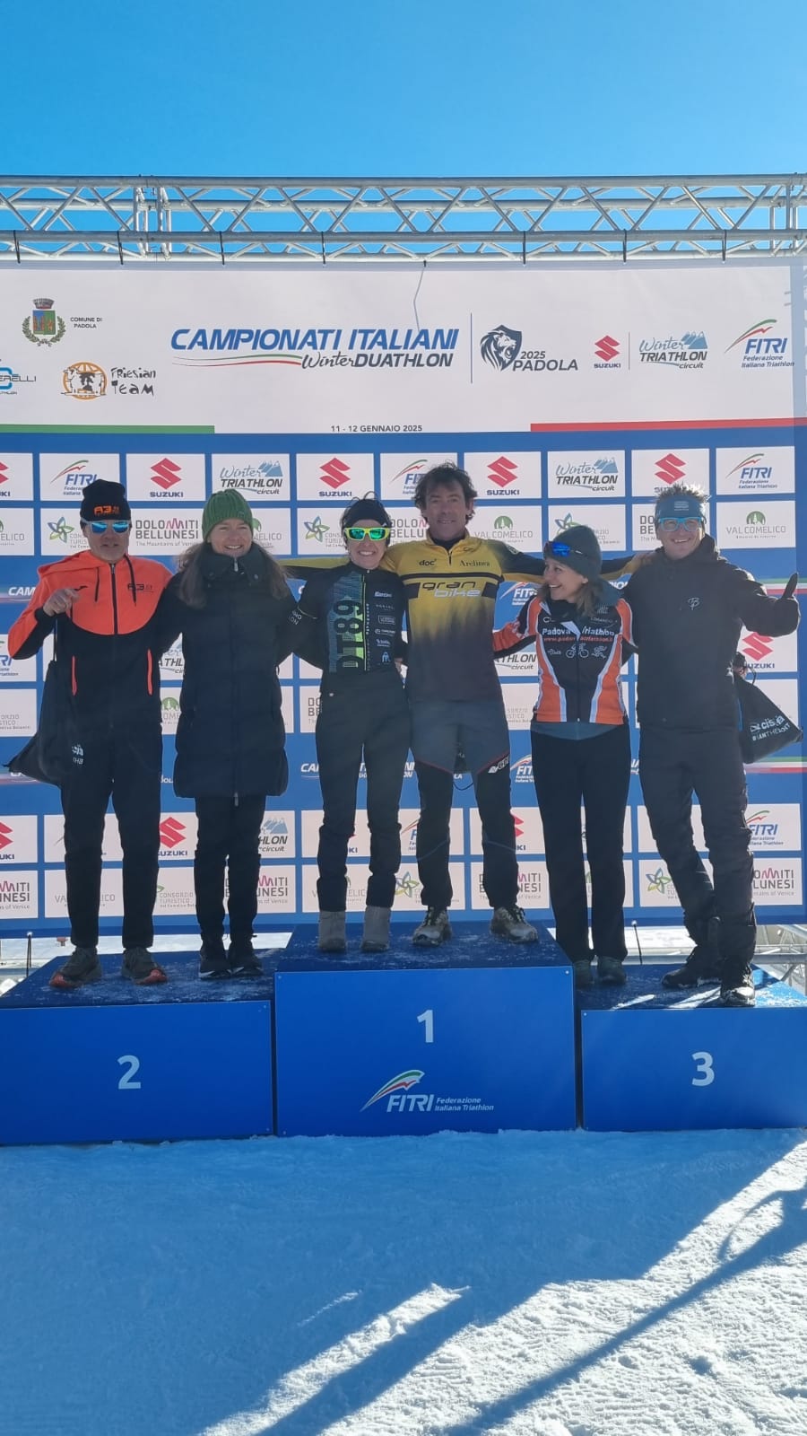 Al via la stagione 2025 con il Winter Triathlon di Comelico Superiore