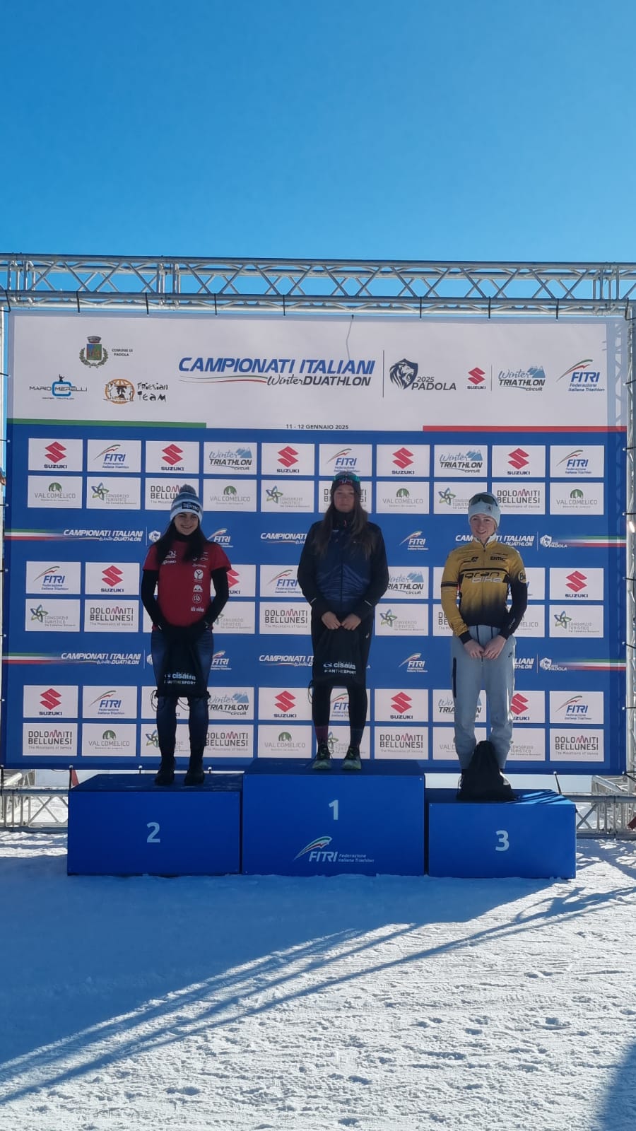 Al via la stagione 2025 con il Winter Triathlon di Comelico Superiore