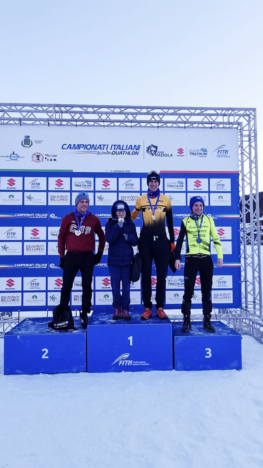 Al via la stagione 2025 con il Winter Triathlon di Comelico Superiore