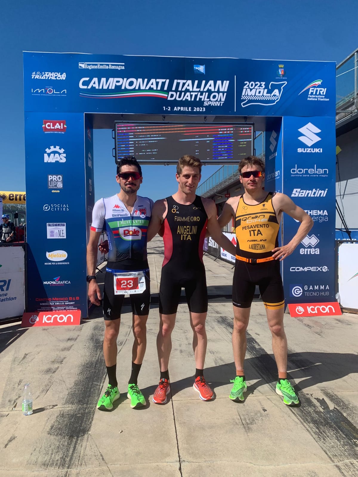 A IMOLA PER I CAMPIONATI ITALIANI DI DUATHLON