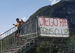 Gli atleti del team impegnati a Molveno, il Campionato mondiale Xterra