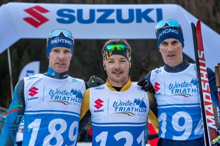 Pesavento e Sabbia campioni italiani di Winter Triathlon a squadre – Predazzo 1-2-2025