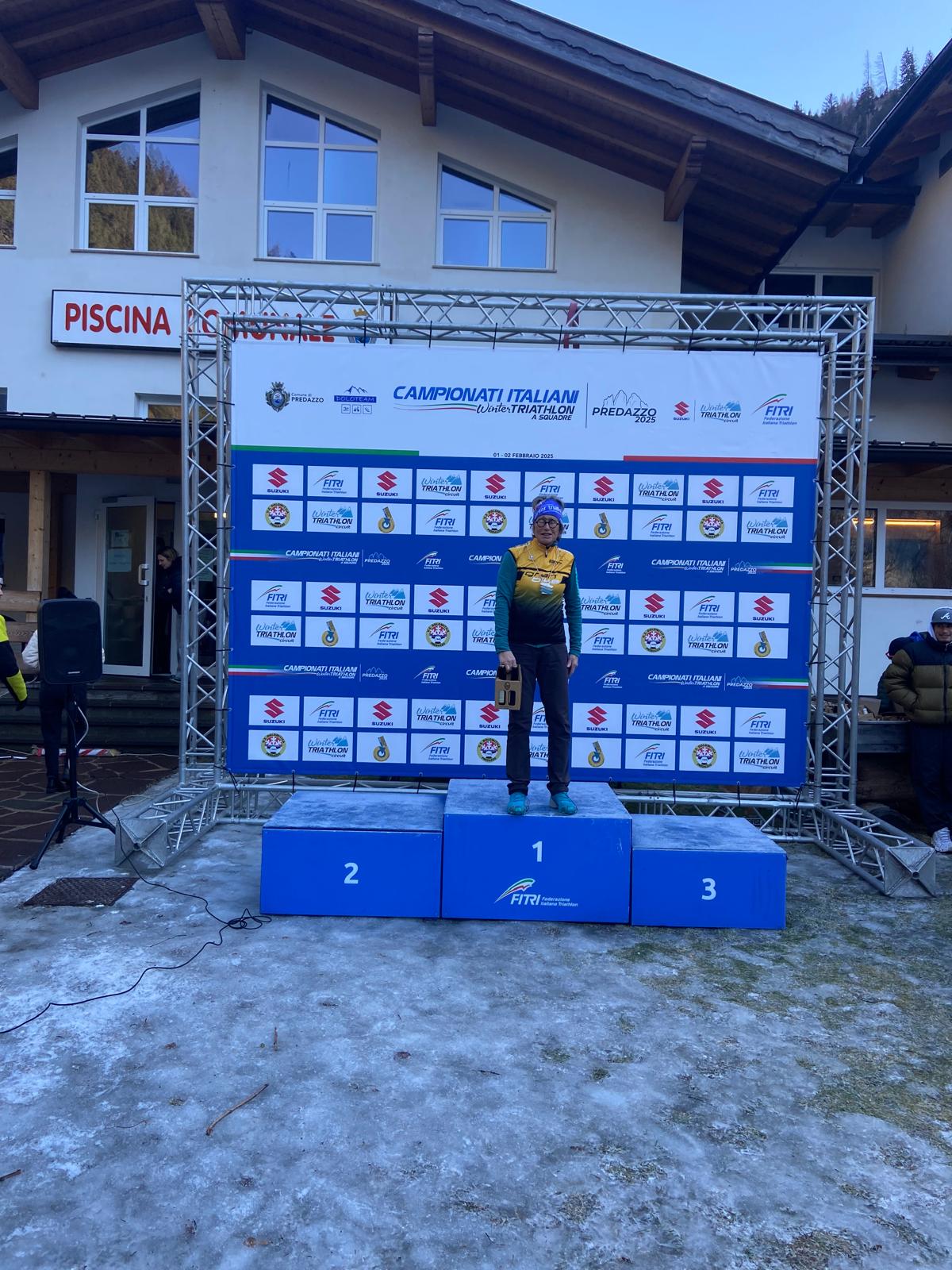 Pesavento e Sabbia campioni italiani di Winter Triathlon a squadre – Predazzo 1-2-2025