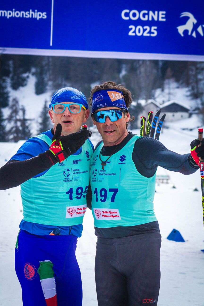 A Cogne i campionati mondiali di Winter Triathlon