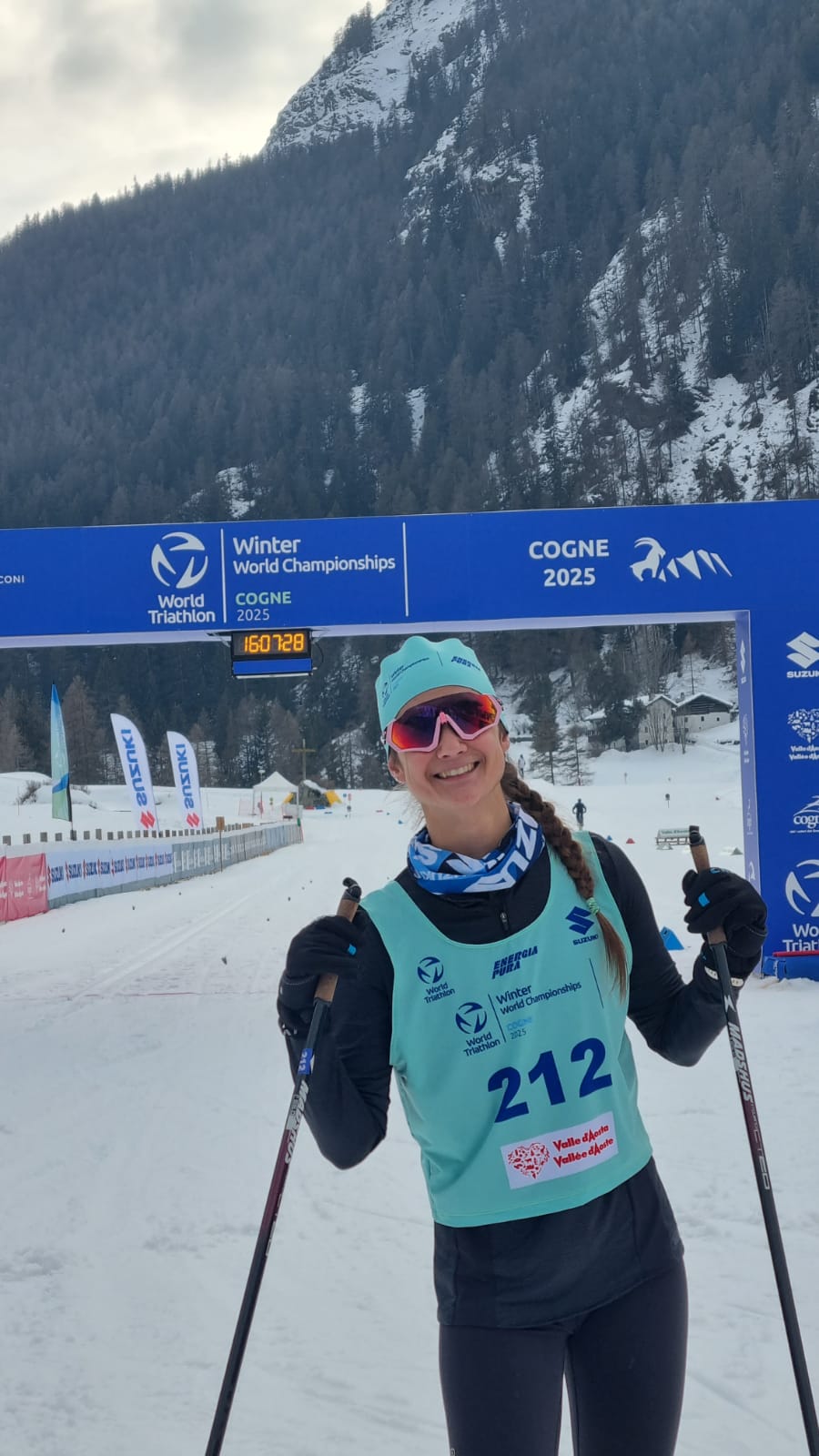 A Cogne i campionati mondiali di Winter Triathlon