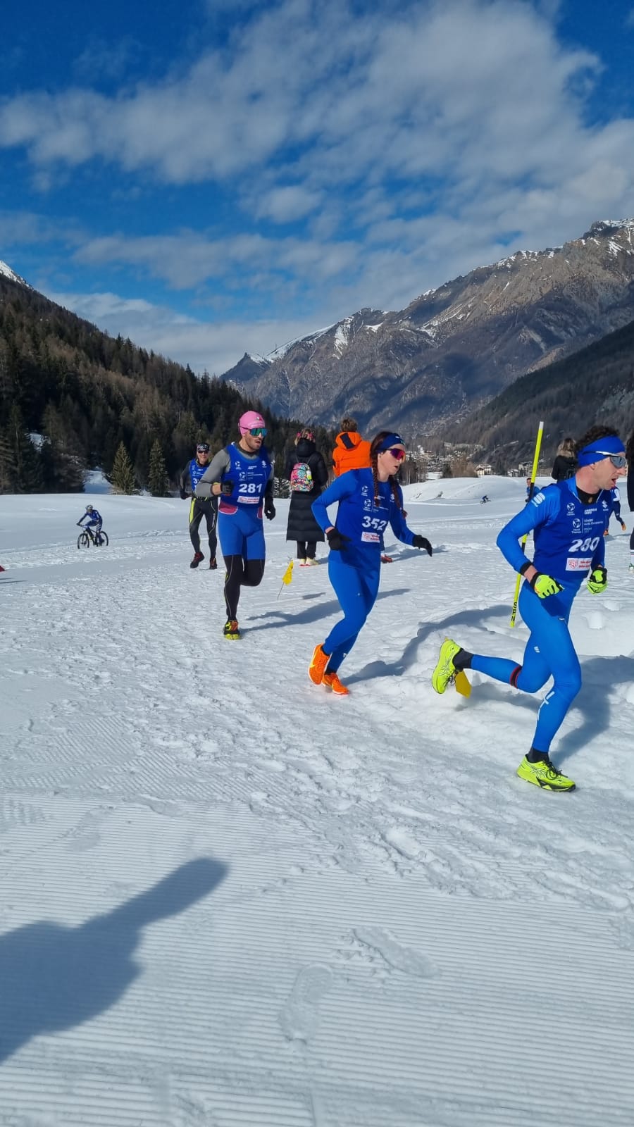 A Cogne i campionati mondiali di Winter Triathlon