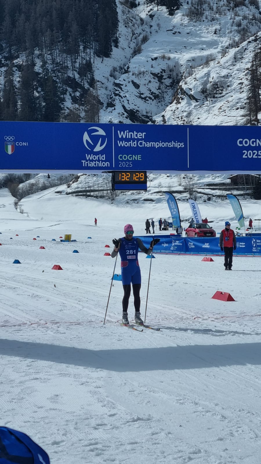 A Cogne i campionati mondiali di Winter Triathlon