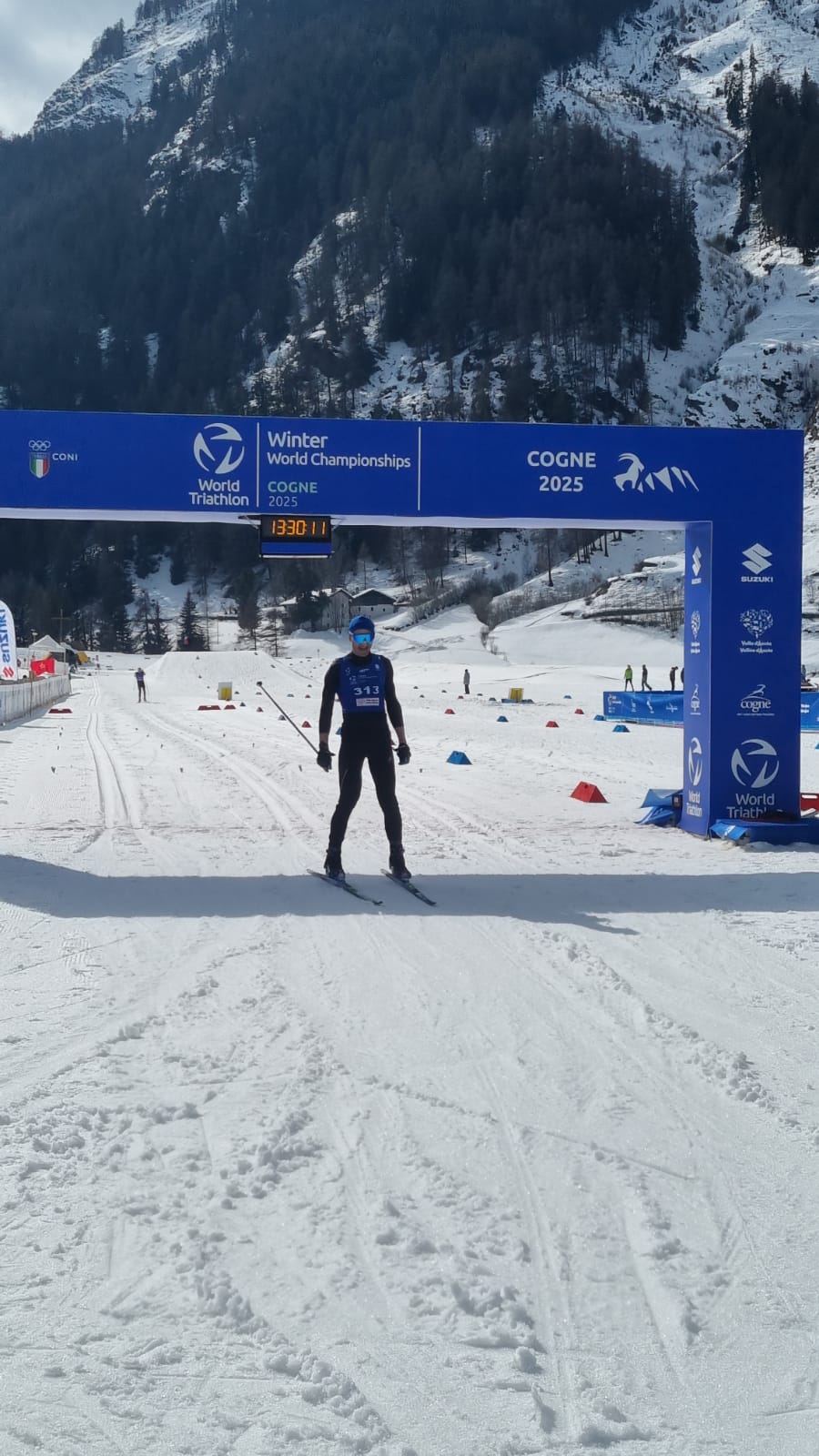 A Cogne i campionati mondiali di Winter Triathlon