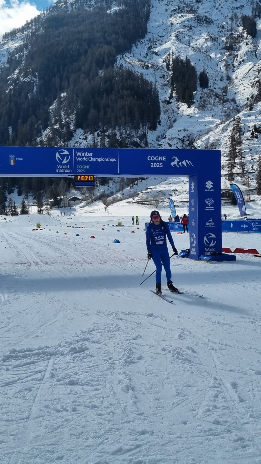 A Cogne i campionati mondiali di Winter Triathlon