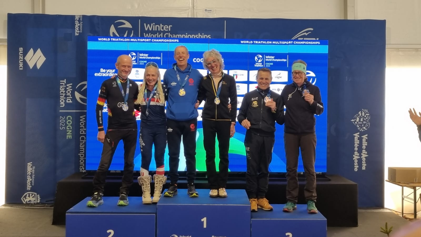 A Cogne i campionati mondiali di Winter Triathlon