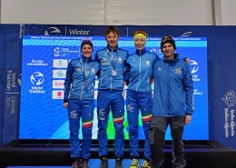 A Cogne i campionati mondiali di Winter Triathlon