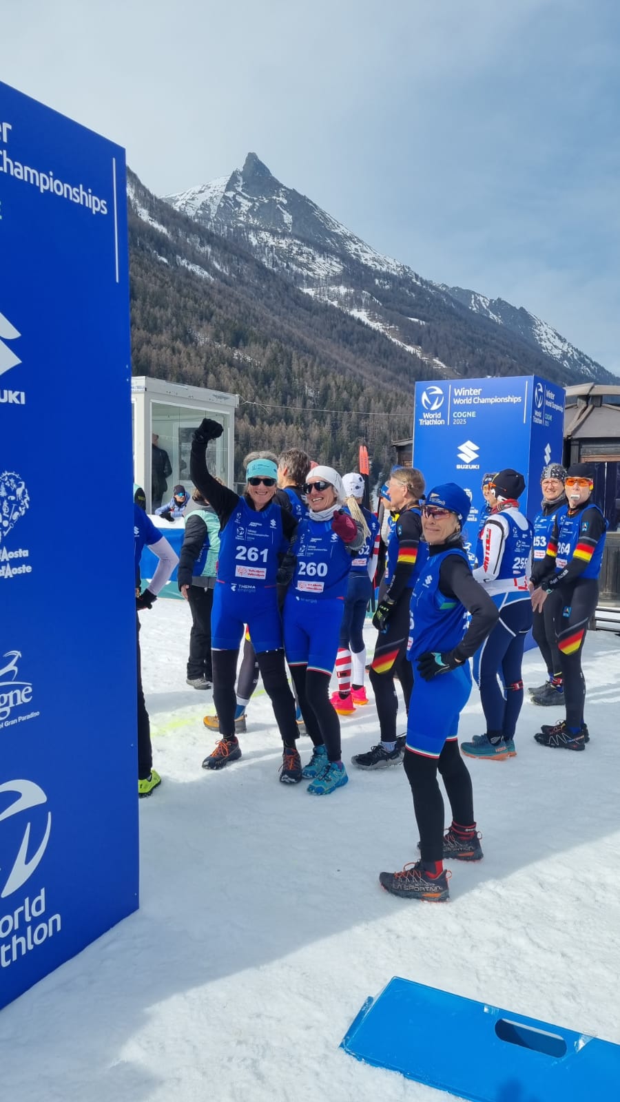 A Cogne i campionati mondiali di Winter Triathlon