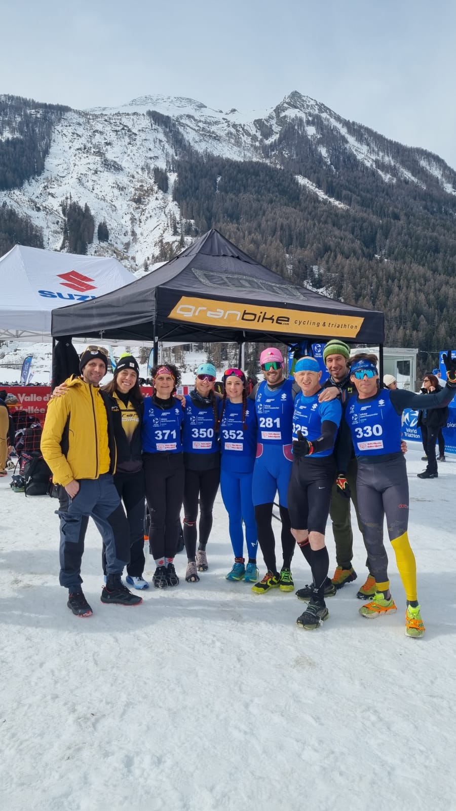 A Cogne i campionati mondiali di Winter Triathlon